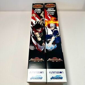 My Hero Academia Shoto Todoroki and Hirokuji Akame Universus‎ TCG playmat. NWT.